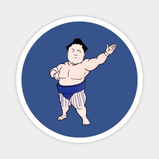 Wakatakakage Sumo Wrestler Magnet